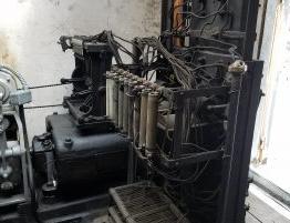 Back Side of Old DC Elevator Controller Before Upgrade